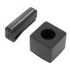 Billiard Chalk Holder Portable Plastic Magnetic with Clip Pool Cue Chalk Box for Accessory