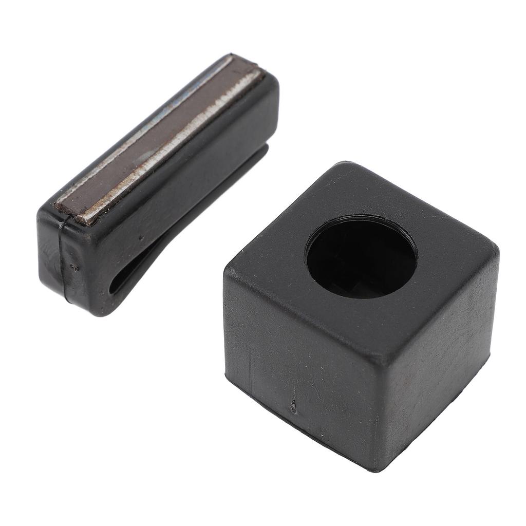 Billiard Chalk Holder Portable Plastic Magnetic with Clip Pool Cue Chalk Box for Accessory