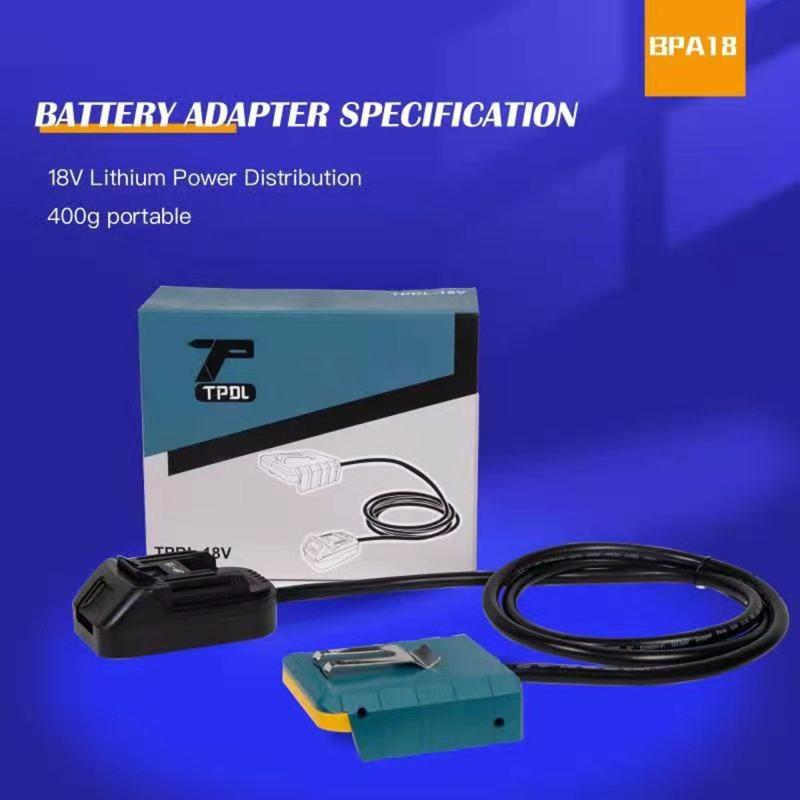 Portable Battery Extension Cord Tool  18v Battery Weight Reducer For  18v  For  18V