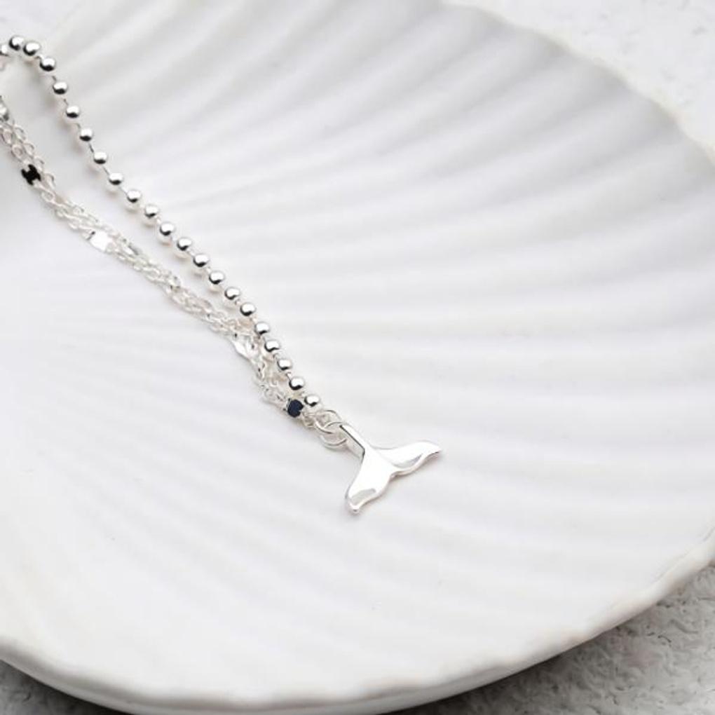 Women's Fashion Accessory Daily Whale Tail Bracelet