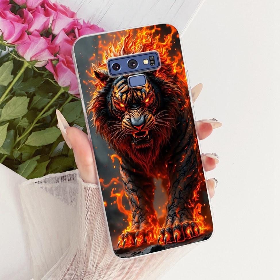 Transparent Cover For Samsung Note9 Case Cute Fashion Butterfly Funny Painted Casing For Samsung Galaxy Note9 SM-N960F SM-N9600