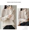 Korean Tencel Wool Knit Women's Round Neck Sweater - Autumn/Winter Fashion