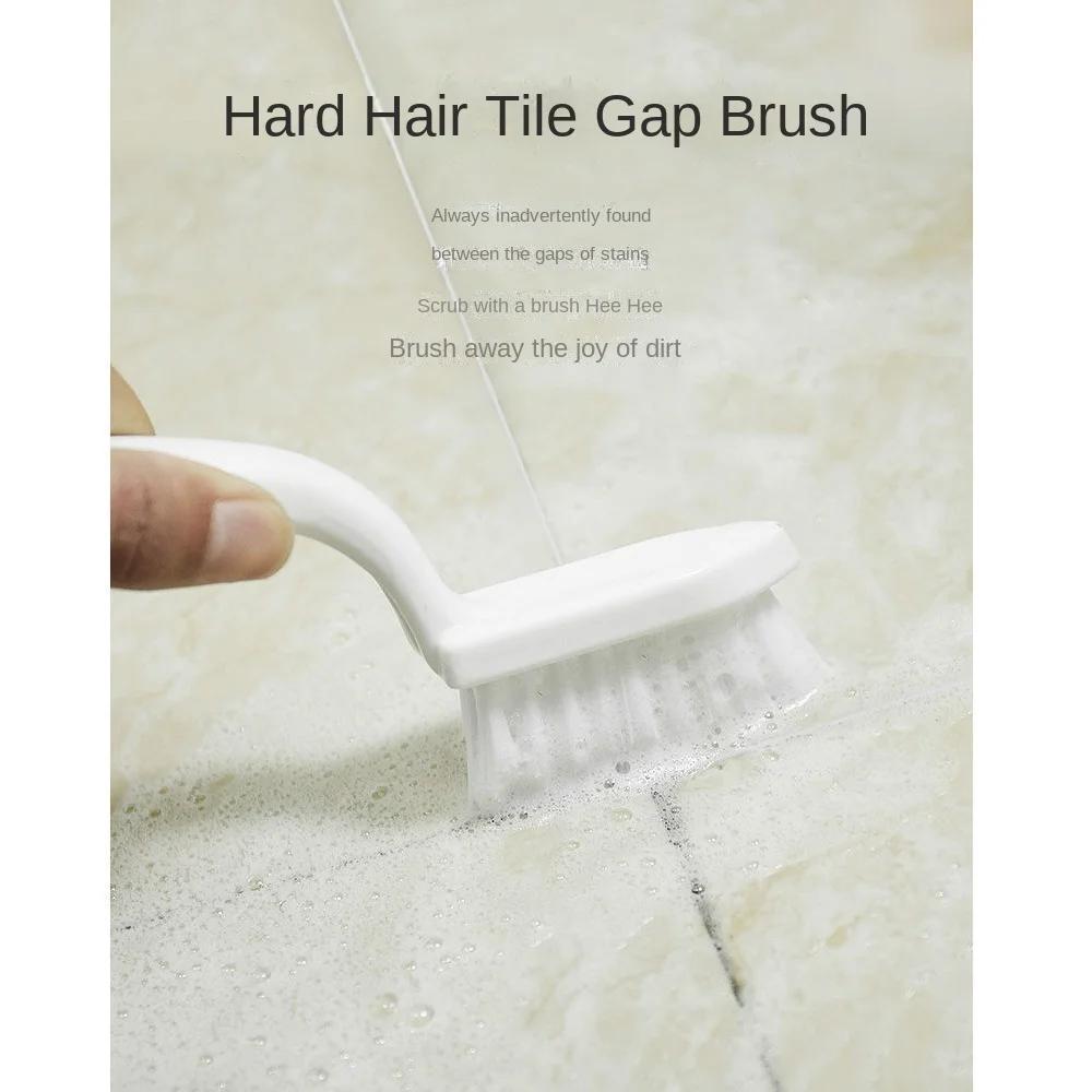 Bathroom Corner Brush, Bathroom Tile, Floor Gap Cleaning, Kitchen Cleaning Tool, Hard Bristles To Remove Dead Corners