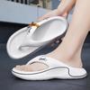 Beach Slippers for Men Wear Resistant Platform Shoes Shiatsu Flip Flops Pvc Adult Comfortable Low Price 2025 Style Sandals Man