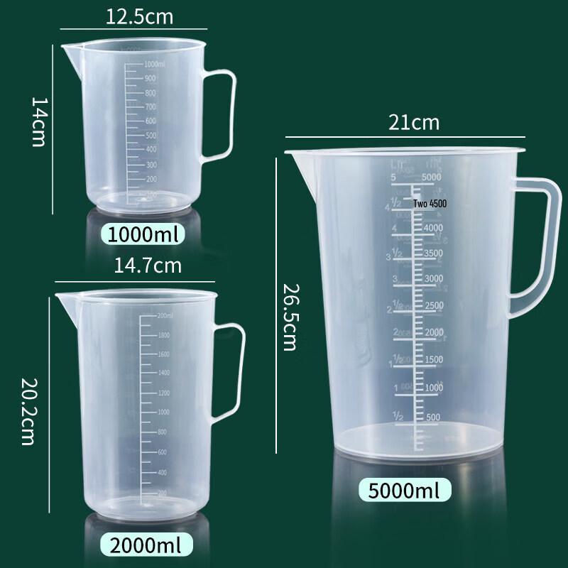 ZISIZ Large Capacity Plastic Measuring Cup