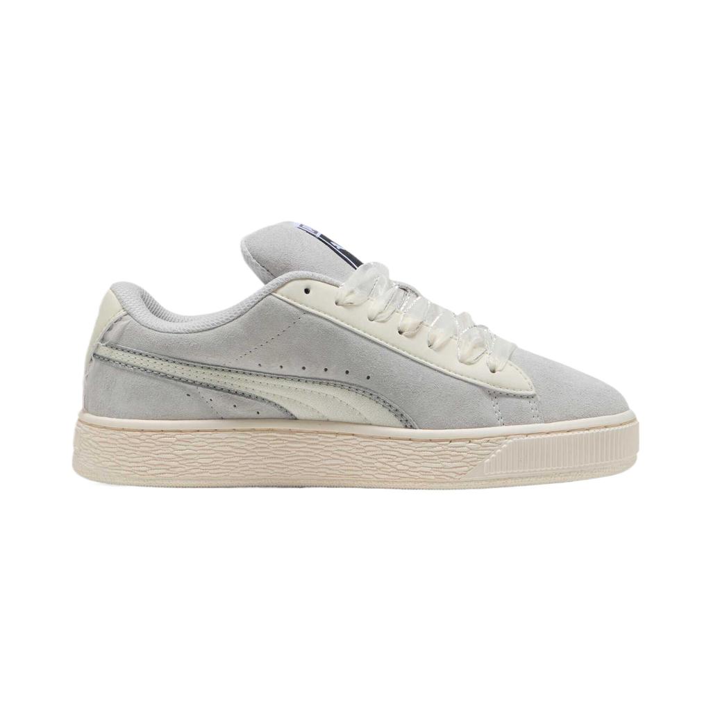 Puma Semsket skinn XL Glam Athletics Damesko Grå Fjærgrå Varmhvit 401250-01