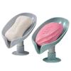 Punch-Free Lotus Leaf Soap Rack with Suction Cup - Stylish Bathroom Drain Soap Holder