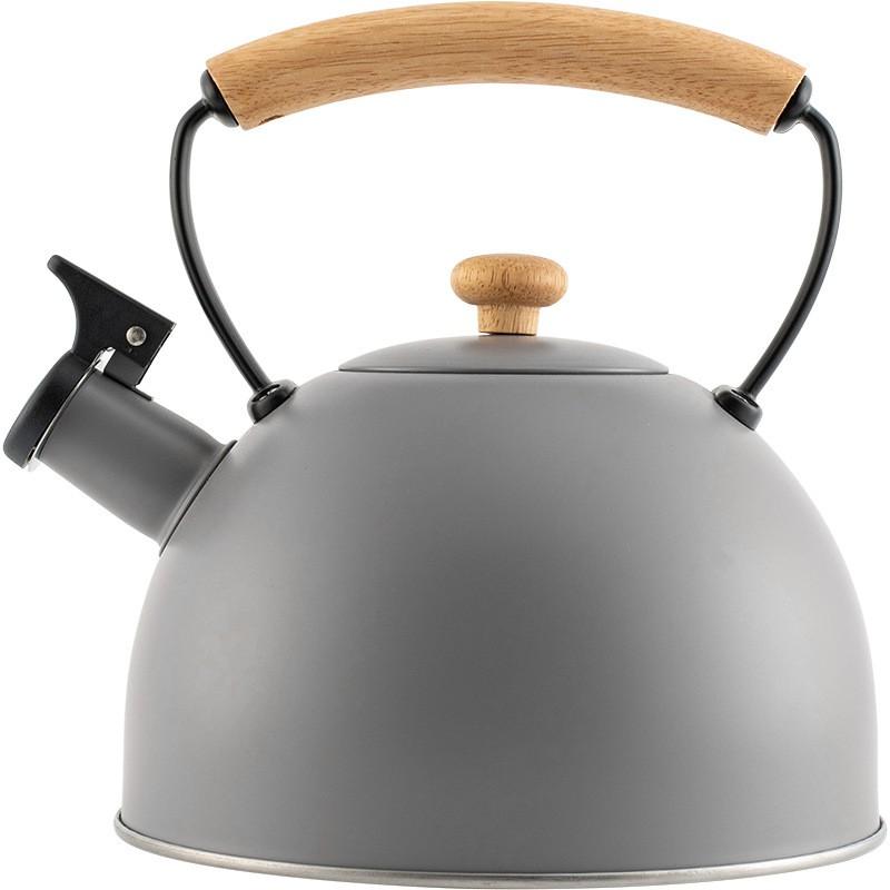 3L Stainless Steel Whistling Kettle Stove Top Use Compatible With Gas Electric Induction Cooktops