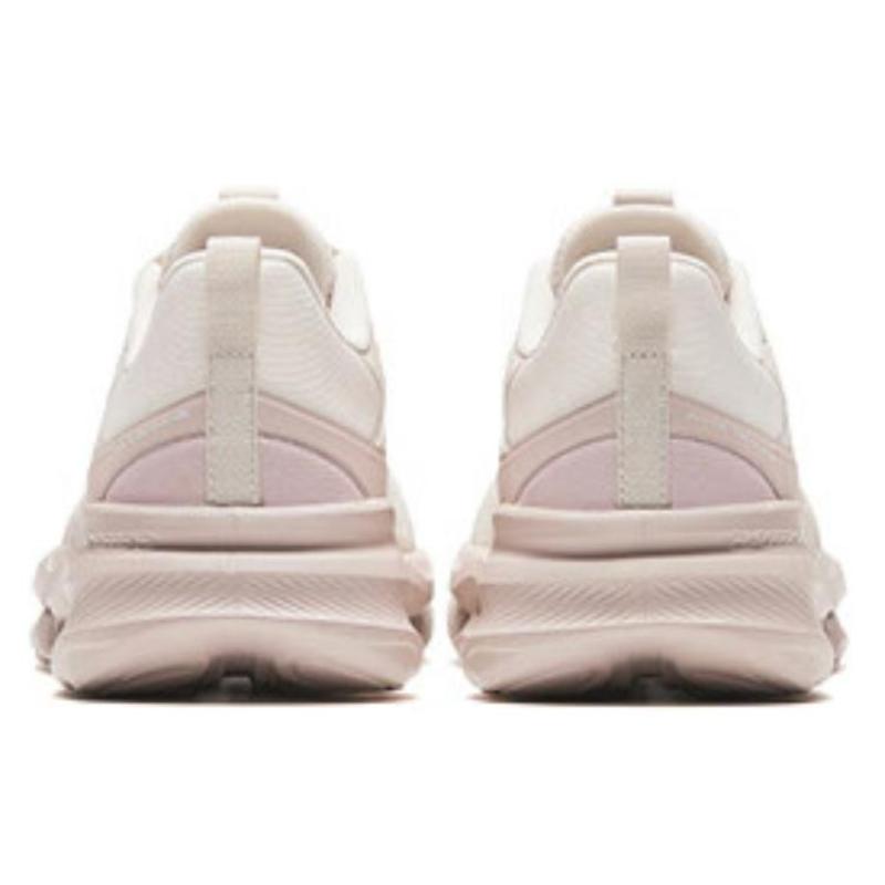 Anta Cushioning Anti-Slip And Wear-Resistant Low-Top Training Shoes Women's White Pink Sneakers