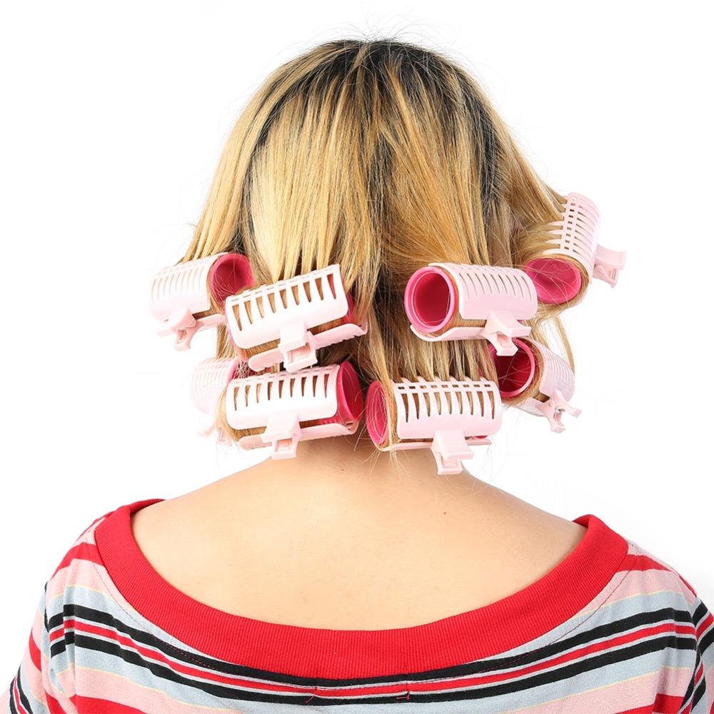 Large Grip Design Hair Curler Rollers Plastic Material Hair DIY Tools For Long Hair