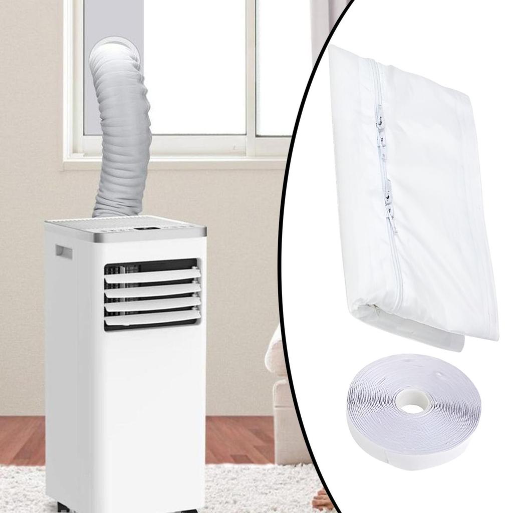 Portable Air Conditioner Window Sealing Kit Sealing Effect Window Vent Kit Waterproof Hot Air Stop Guard for Basement Kitchen