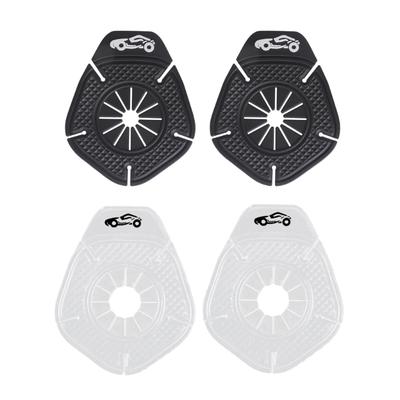 2Pcs Car Wiper Arm Bottom Hole Protective Covers Windshield Wiper Cover Pad Dust Cover Debris Leaves Dustproof Sleeve