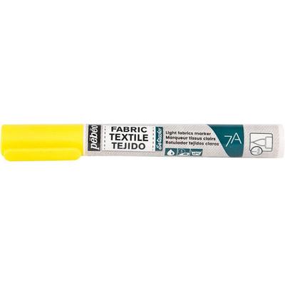 Textile Marker - PEBEO - 7A Light Fabric Marker - 1 Mm Fine Brush Tip - Indelible - Opaque