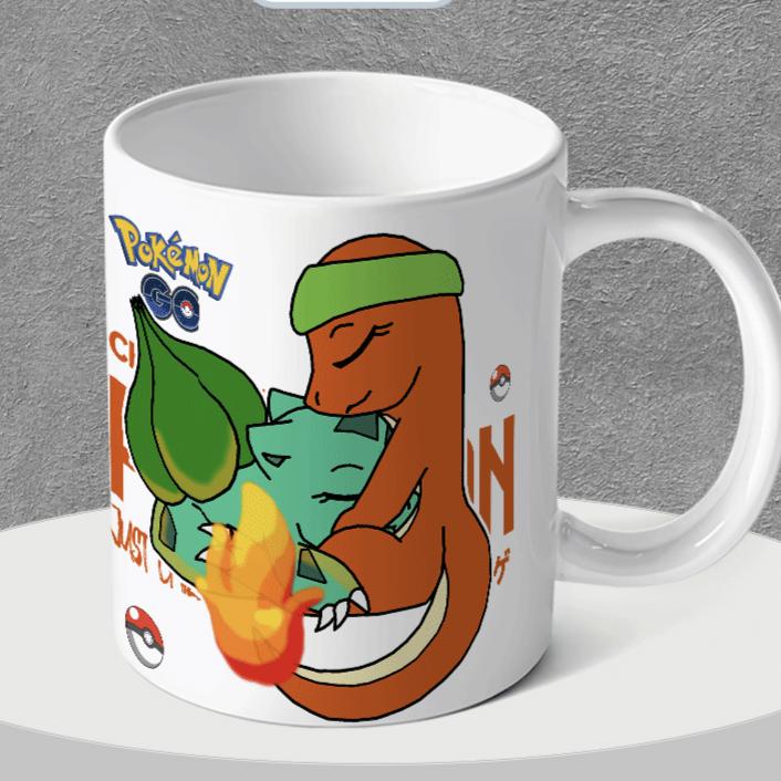 Uroczy ceramiczny kubek do kawy Pikachu Pokemon Kreskówka Duża pojemność Kubek do herbaty Nowość Prezent dla Dzieci Dorosłych Fanów