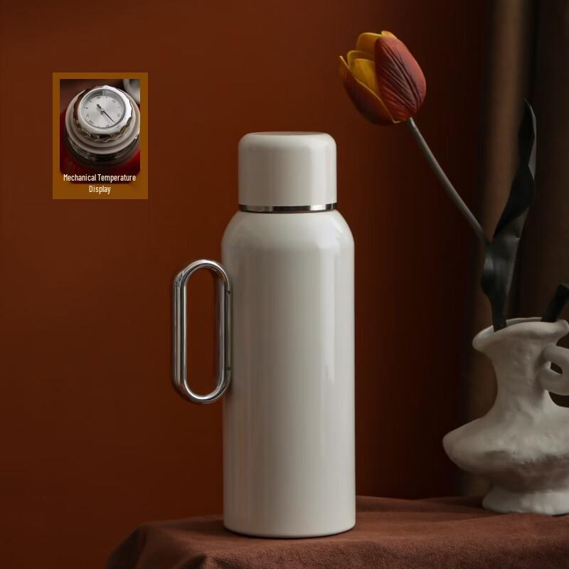 Langjiang Retro Stainless Steel Handheld Thermos