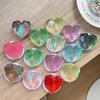 3D Heart-Shaped Laser Magnetic Airbag Phone Holder & Finger Ring