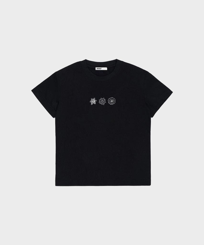 Maidibbeullumemolijeu (W) Nativity Mm Crop Tee (Black)