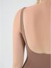 European and American Style Nude Backless Shaping Bodysuit - High Elastic, Breathable, Sexy, Tight Yoga Sleeveless Bodysuit for Women.