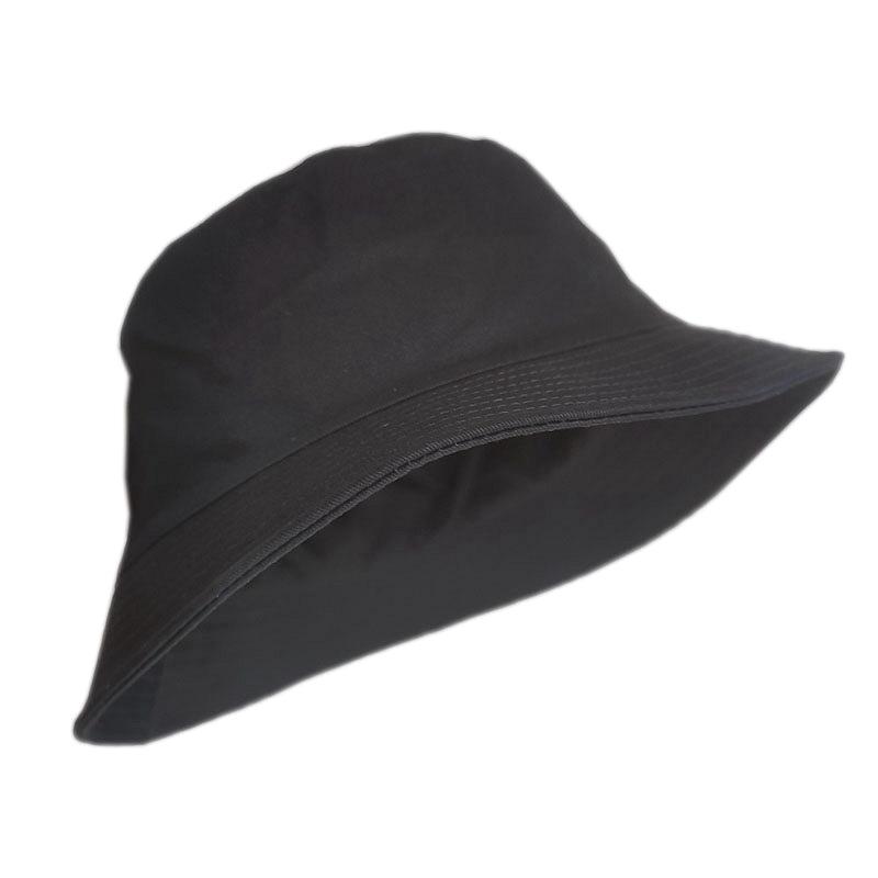 

Double Sided Bucket Hat Sun Hat for Men Women Reversible Brim UPF 50+ Summer Foldable Beach Fishing Outdoor hat XXL 63-65cm чорний