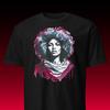 Afro Woman Graphic Tee, Sketch Art Portrait, Comfort Colors Vibe, Gift for Her, Natural Hair Shirt, Black Girl Magic Top, Artistic Clothing