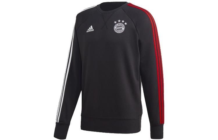 

Adidas Sweatshirts Men s Black Crew Neck Moderate Regular FR5323 XXL