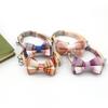 Plaid Pet Collar With Bell Bow Cats Dogs Cute Adjustable Small Medium Pets