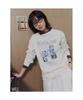8SECONDS Graphic Long Sleeve T-Shirt Ivory