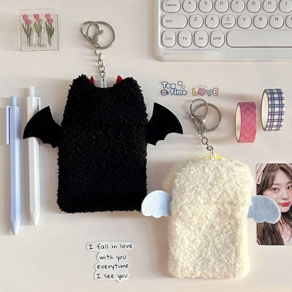 High Quality Photocard Case Demons&Angels Multifunctional Photo Card Holder Idol Photos Protective Cover Students