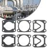 Air Compressor Cylinder Head Base Valve Plate Gaskets Washers 3 In 1 Base Gasket Replacement Set For Oil Air Pump Parts