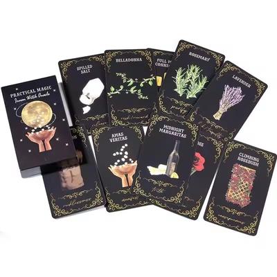 Praktická magie Oracle Deck Tarotové karty Stolní hra Hrací karty Lenormand Oracle Deck