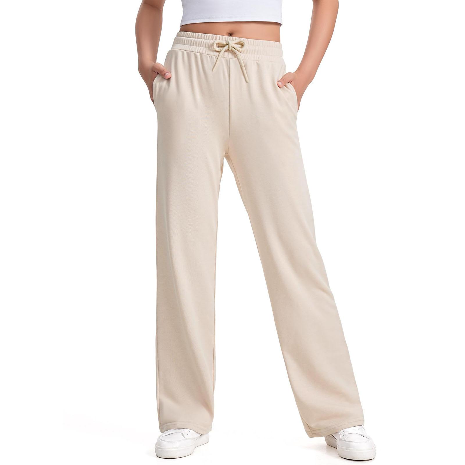 

Fashion Children s Sports Pants Loose Drawstring Elastic Band Pocket Sweatpants 110