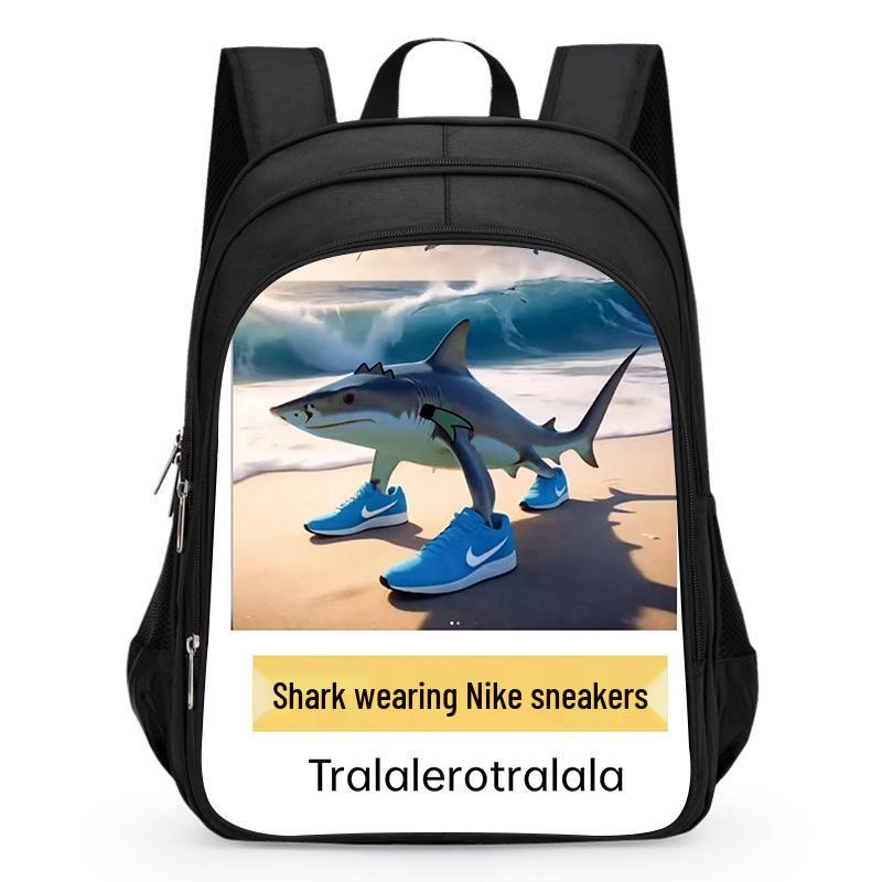 Drewniany Patyczak Plecak AI dla Chłopców, Klasy 1-3