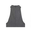 BSK&TRAF Women's Sleeveless Pleated Halter Neck Dress - Autumn 2025 Collection