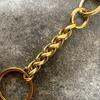 Limited price Mens Brass Keychain Key Ring Carabiner 15cm