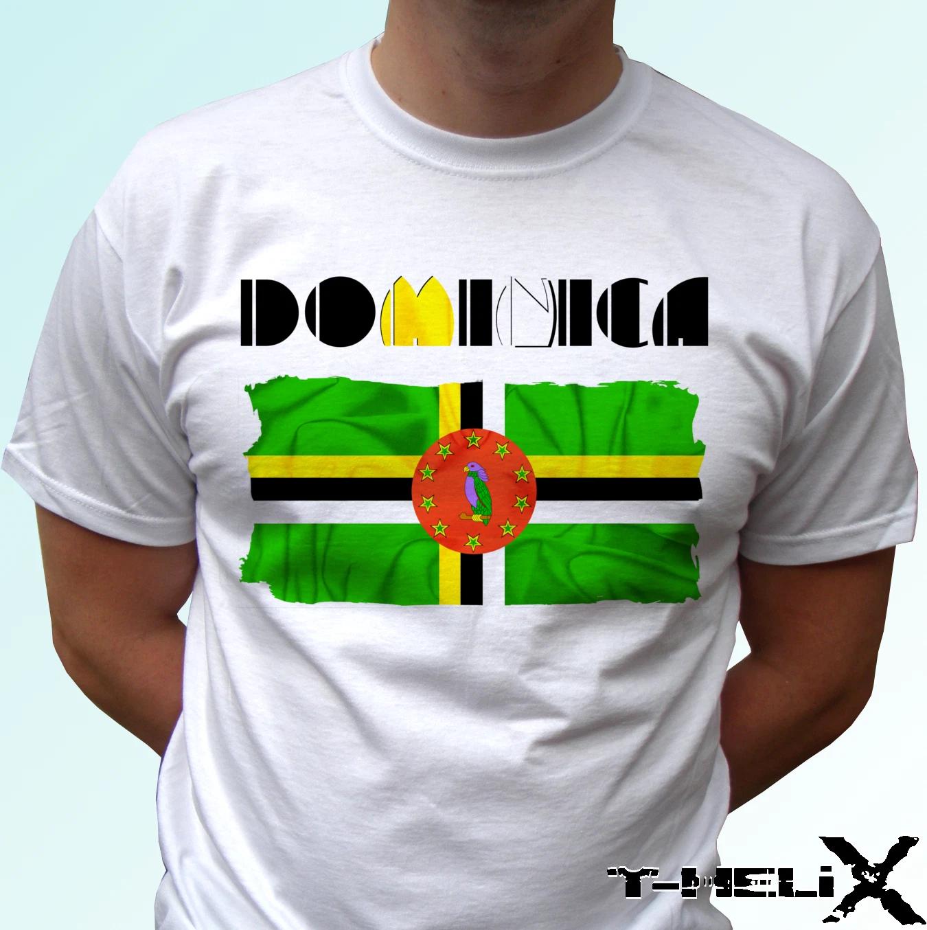 

Dominica Flag - white kids boys T-Shirt top holiday design - s s kids baby sizes 120