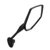1 Pair Motorcycle Rearview Side Mirrors Carbon Fiber Style Replacement for HYOSUNG GT125R GT250R GT650R GT650S