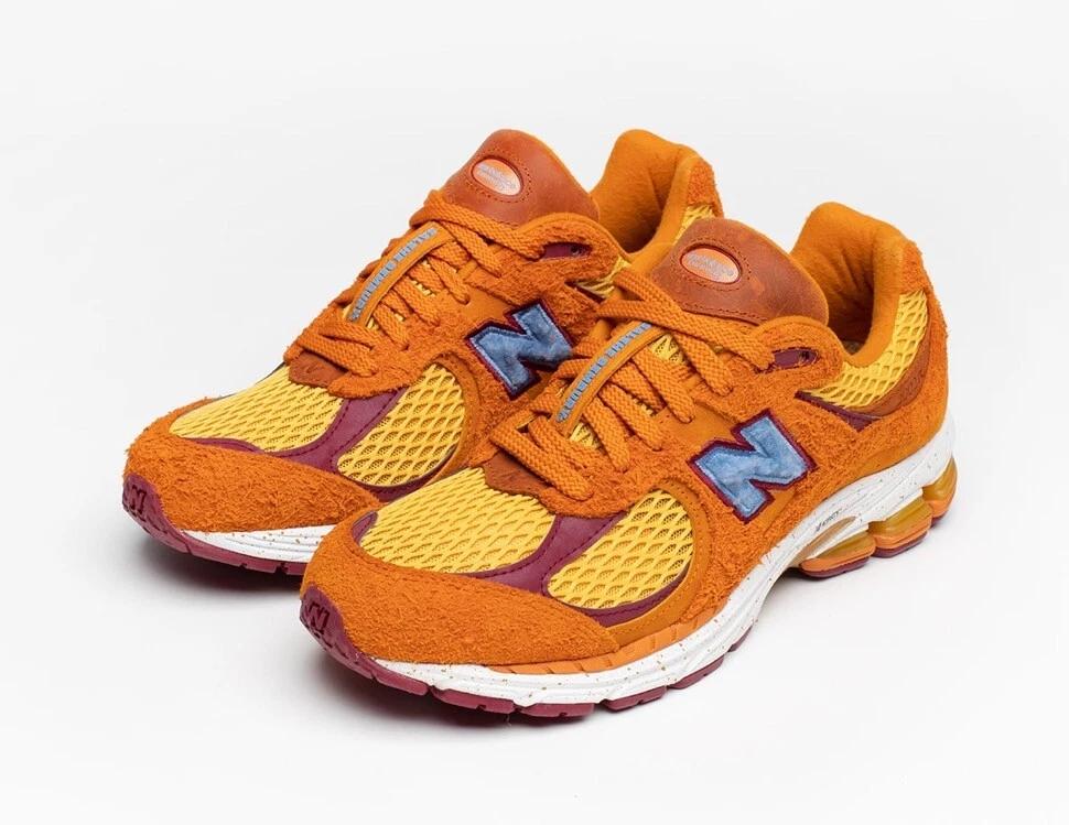 ML2002R1 Salehe Bembury × New Balance 2002R Desert Gold Orange Red