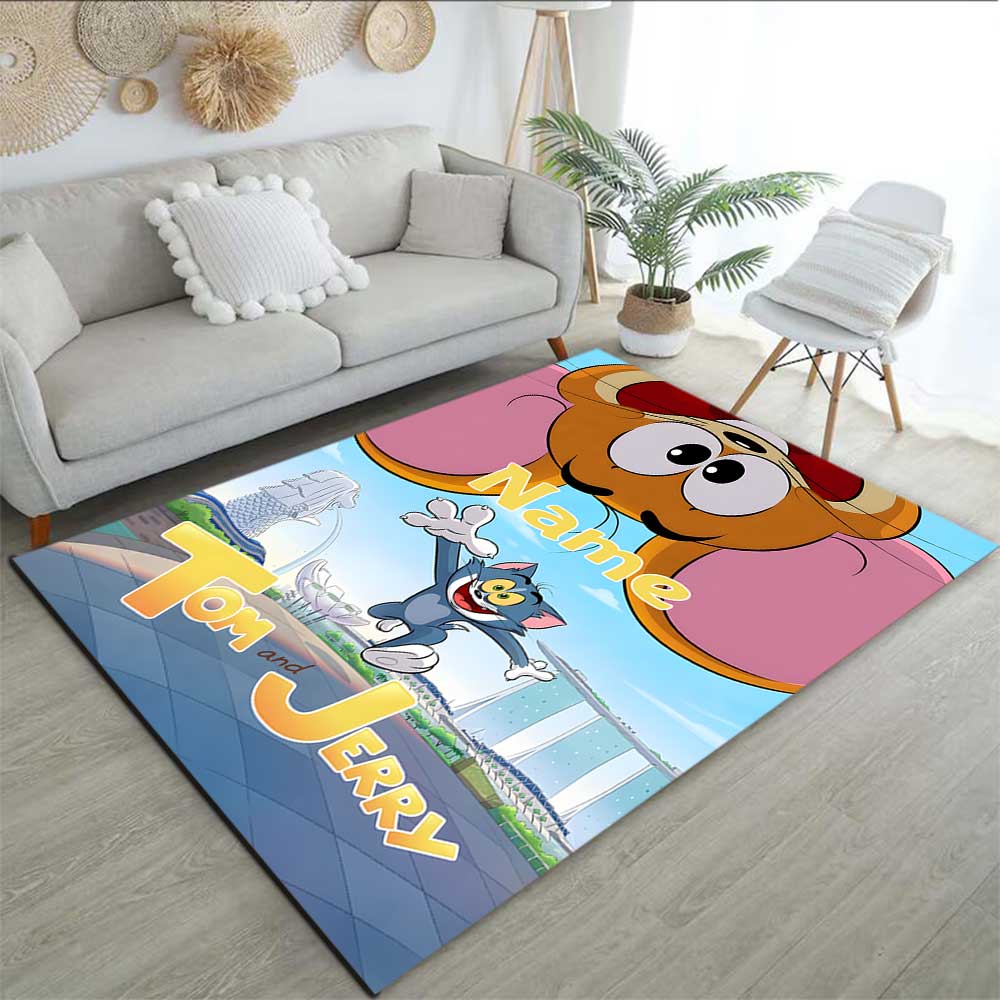 Warner Bros. Funktioniert (26) Personalisieren Sie Ihren Namens-Teppich, Ihr Bürostuhl-Kissen, Ihr Geschenk für Schlafzimmer und Wohnzimmer zu Hause.