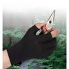 Labor Gloves, Nylon, Anti Slip Latex, Half Finger Gloves, Construction Site, Work, Packaging, Warm, Soft, Breathable, Sunscreen Gloves
