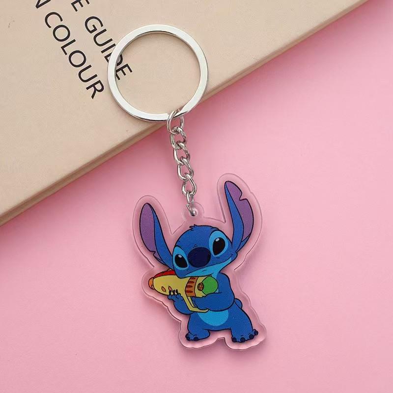 Stitch Acrylic Keychain & Phone Charm - Cute Backpack Pendant for Kids & Couples