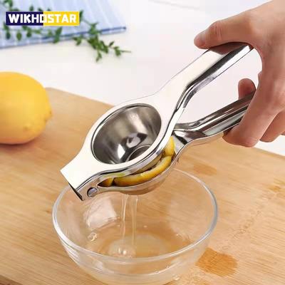 Cytryna wyciskarka do owoców ze stali nierdzewnej pomarańczowa ręczna instrukcja sokowirówka narzędzia kuchenne wyciskarka do cytryny wyciskarka do pomarańczy sok do prasowania owoców