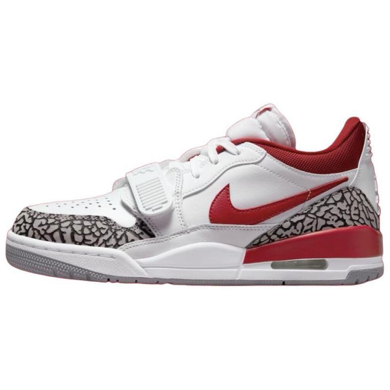 Jordan Legacy 312 Low White Cement Gym Red Women's Jordan FQ7827-106
