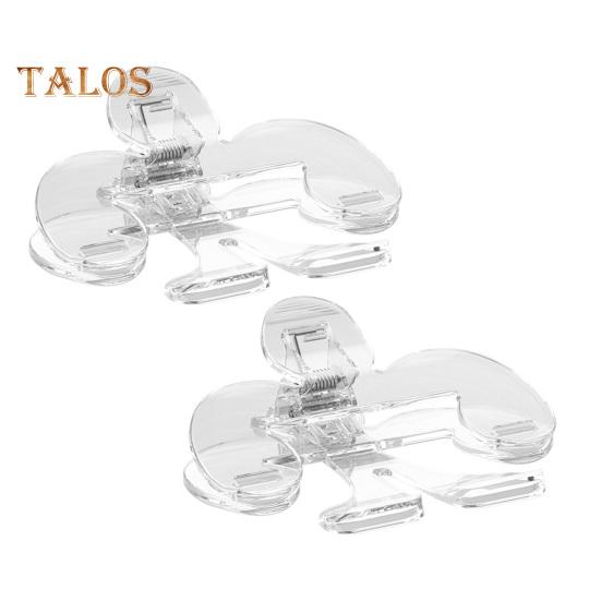 

Прозрачный зажим для книг Пластиковый держатель для страниц книги Зажимы Многофункциональные закладки Аксессуары для чтения для учителей Студентов Любителей чтения 2pcs прозрачный