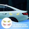 Car Sticker Reflective Decal, Evil Eye Decal Sticker - Reflective Decorative Car Decal Sticker