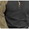 Fashion Tactical Fleece Sweatshirt Pullover For Men Clothes Warm Autum Winter Double Sided Patchwork Male Zipper Thicke Coats