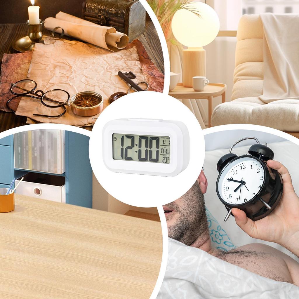 Mini Časovač Chytré Hodiny Dětský Budík Student Time Manager Stolní Tichý Noční Elektronický Malý Budík