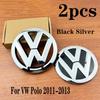 120mm 110mm Car Logo Emblem Hood Front And Rear Tail Mark Rear Badge 6R0 853 600A Accessory For Volkswagen Polo 2011 2012 2013