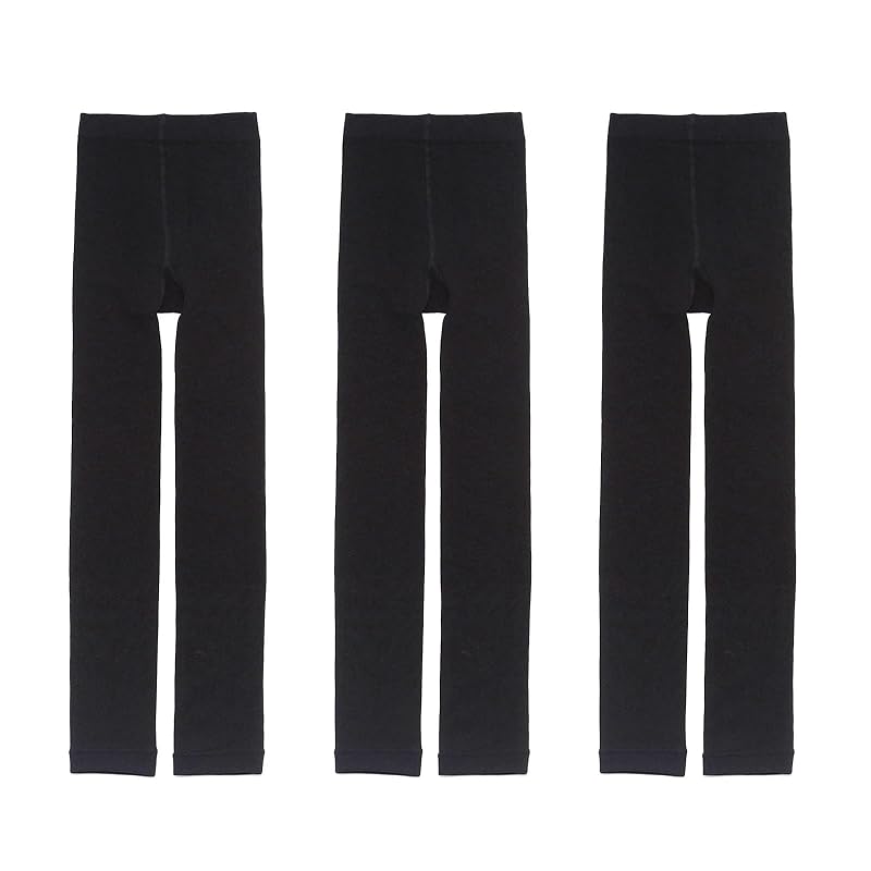 

[Onkatsu Honpo] leggings ladies Fleece lining 3 piece set M