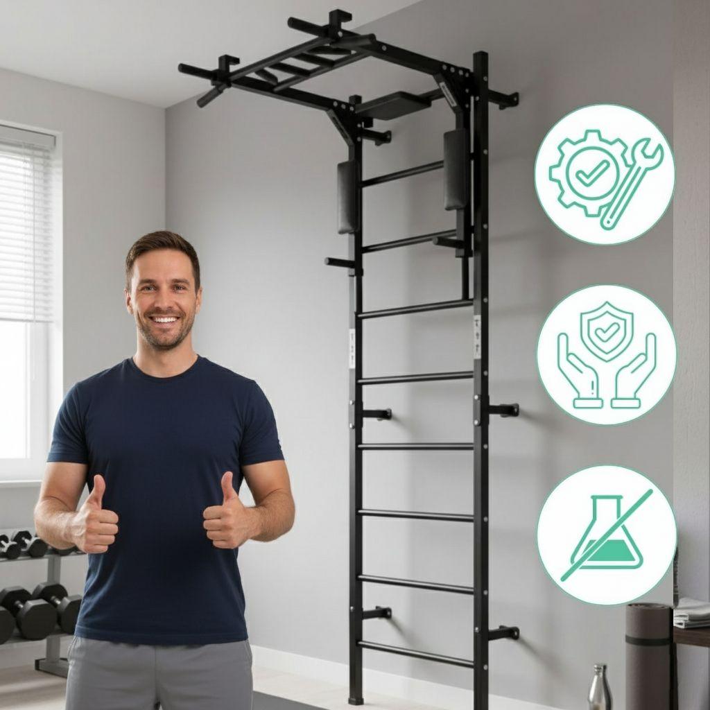 Profi Gymnastic Ladder - Black Elite