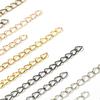 100pcs Extension Chain Necklace 5cm Bulk Bracelet Extended Chains Tail Extender For DIY Jewelry Making Components Wholesale